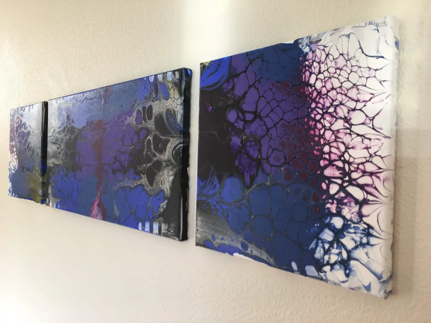 Blue and Purple End Swipe #2, photo 2 of 13