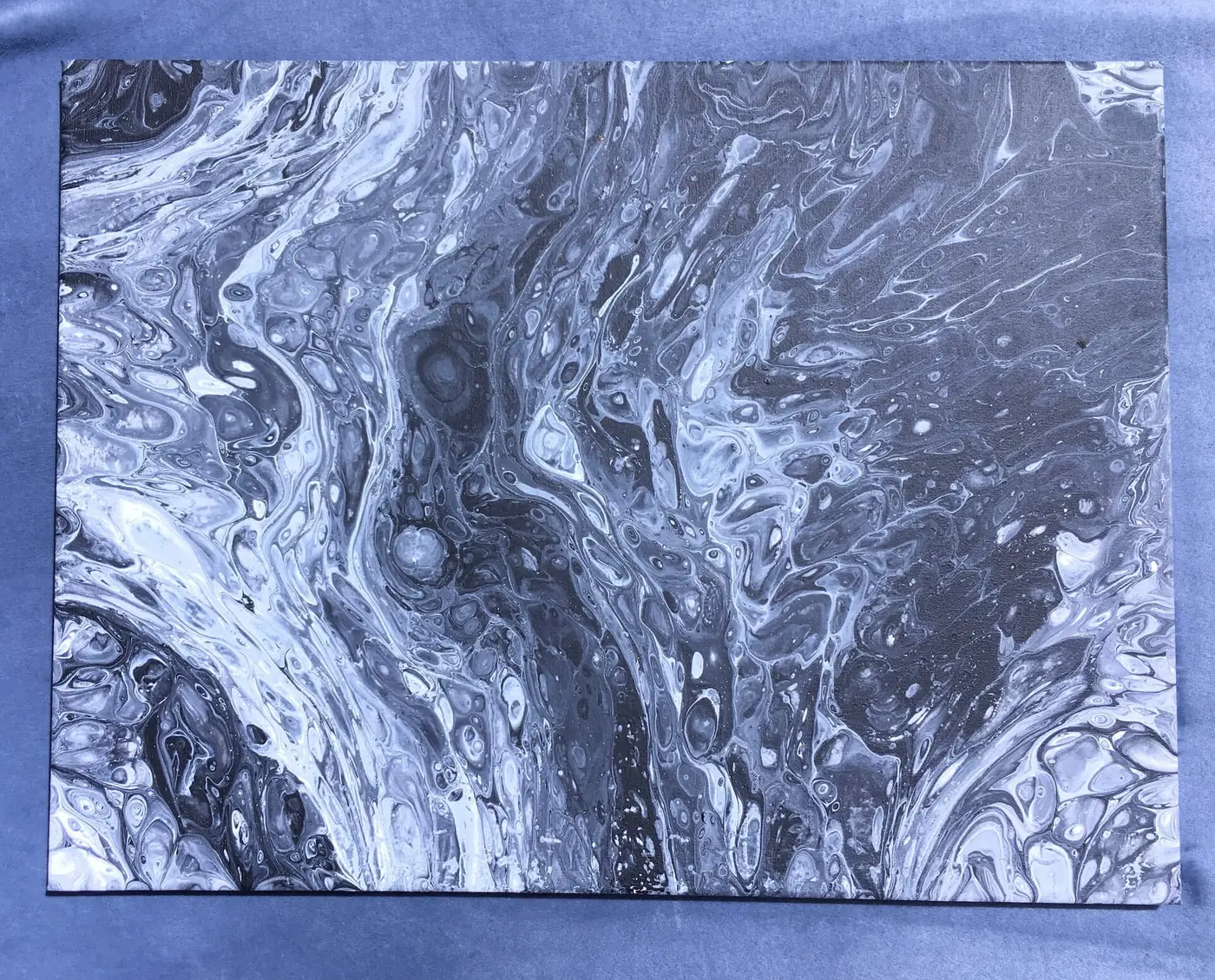 Black and White Pour, photo 1 of 10