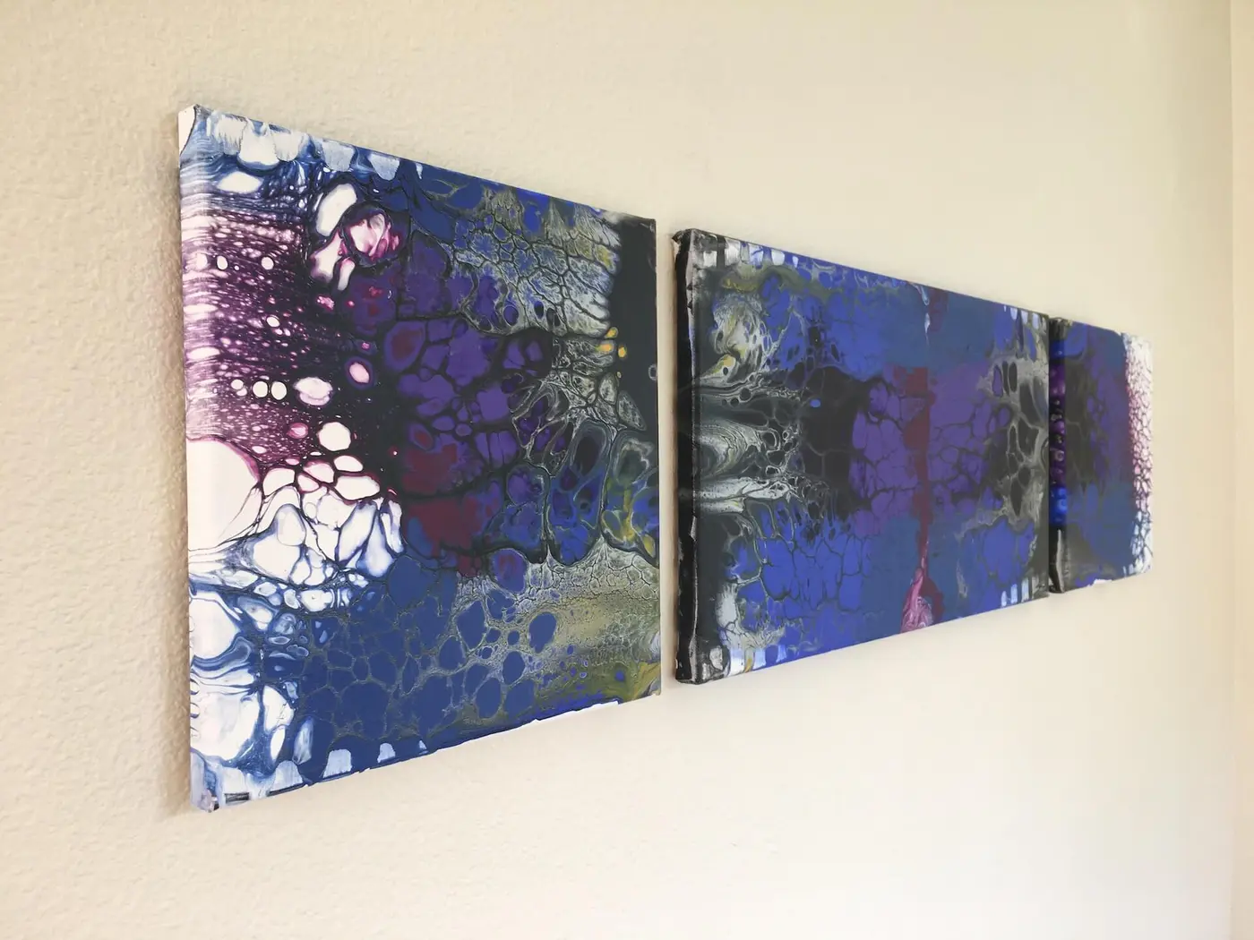Blue and Purple End Swipe #2, photo 3 of 13