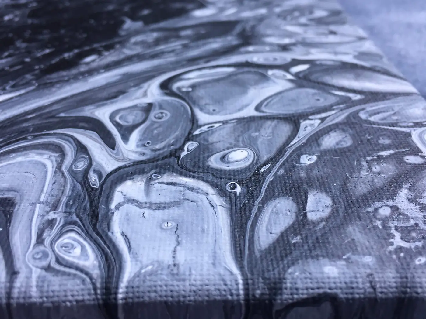 Black and White Pour, photo 7 of 10